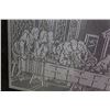 Image 2 : ** Framed Crochet Art of The Last Supper - 73 1/2" x 49"