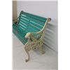Image 2 : * Small Cast Iron Ended Bench -24.5 Long x16x10
