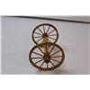 Image 2 : Small Wheel & Axel for Toy Horse Drawn Cart