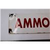 Image 2 : Porcelain Ammonium Nitrate Sign - 4x24"