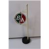 Image 1 : Miniature Decorative B/A Double Sided Pole Sign - 5 x 13.6