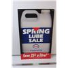 Image 1 : Esso / Spring Lube Sale Sign 15x24"