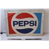 Image 1 : Tin Pepsi Sign - 20x28"