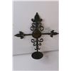Image 3 : Iron Cross Candle Holder