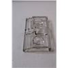Image 2 : Glass Desk Top Inkwell w/ Pen Holder