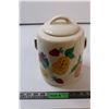 Image 1 : Fruit Pattern Cookie Jar