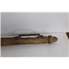 Image 7 : Horse Equipment: Wooden Neck Yoke & (6) Metal Hames