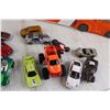 Image 3 : (14) Toy Cars & Orange Hot Wheels Hauler