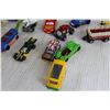 Image 3 : (15) Disney, Matchbox, Hot Wheels Toy Cars & Blue Hot Wheels Hauler