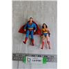 Image 1 : DC 1984 Superman Figurine DC 1984 Wonder Woman Figurine