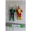 Image 1 : DC 1984 Green Lantern Toy Figurine, DC 1985 Firestorm Toy Figurine