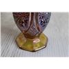 Image 4 : Fenton Iridescent Amberina Vase