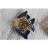 Image 2 : (2) Wade Porcelain Fish Theme Trinket Dishes