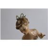 Image 2 : Woman & Dog Figurine - 1764 Germany - Missing Pinky