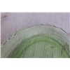 Image 3 : Uranium Depression Glass Florentine Pattern Platter