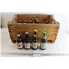 Image 1 : (16) Beer Bottles, 7-UP Wooden Case