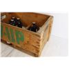 Image 5 : (9) Beer Bottles, 7-Up Wooden Case