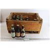 Image 1 : (21) Beer Bottles, 7-UP Wooden Case