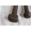 Image 2 : (4) Antique Railway Bolts