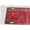 Image 2 : Saskatchewan 1941 License Plate