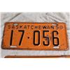 Image 2 : Pair of Saskatchewan 1950 License Plates