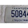 Image 2 : Kentucky Trailer License Plate