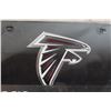 Image 2 : NFL Laser Tag Atlanta Falcons Decorative License Plate