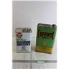 Image 1 : (2) Collector Tins - Gulf Multi-Purpose Cleaning Solvent, Cuprinol Products