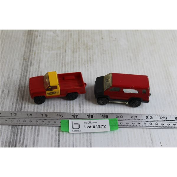 (2) Tonka Toy Vehicles