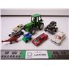 Image 1 : Lot of Assorted Toys-Tractor, Cars, Monster Truck