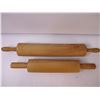 Image 2 : (2) Vintage Rolling Pins and (2) Cookie Cutters