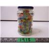 Image 1 : Jar of Snake Eye Marbles