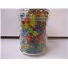 Image 2 : Jar of Snake Eye Marbles