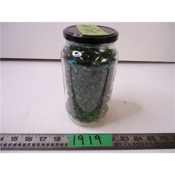 Jar of 264 Marbles