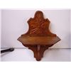 Image 3 : 2 X THE MONEY Tiny Hand Carved Folding Wall Shelves-Victorian?