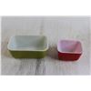 Image 2 : (2) Pyrex Refrigerator Dishes - No Lids