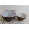 Image 4 : (2) Pyrex - Woodland Brown Mixing Bowls