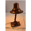 Image 1 : Copper Jockey-on-a-Horse Lamp - Works