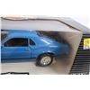 Image 3 : AmericanMuscle 1970 Boss Mustang with Shaker Hood Die Cast Metal Replica 1/18 Scale (NIB)