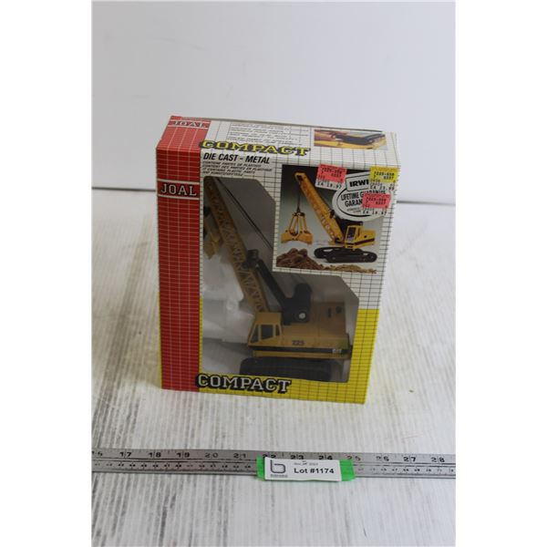 JOAL Compact Digging Crane Replica (NIB)