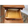 Image 2 : * (2x Bid Price) Pair of Krug Maple 2-Tier Wooden End Tables - 16" x 28" x 26"