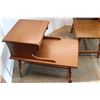 Image 5 : * (2x Bid Price) Pair of Krug Maple 2-Tier Wooden End Tables - 16" x 28" x 26"