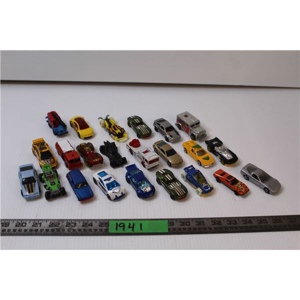 (22) Assorted Hotwheels