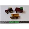 Image 1 : Toy Tractor Trailer & Dump Truck