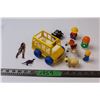 Image 1 : Childrens School Bus Play Set