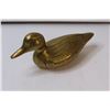 Image 2 : 10"x4.5"x4" Brass Duck