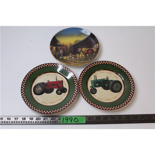 Farm Theme Decorative Plates