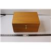 Image 2 : Wood Jewelry Box 7.5"x10"x14"
