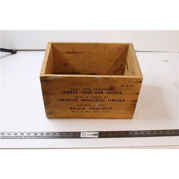 C.I.L. Ammunition Box / Empty