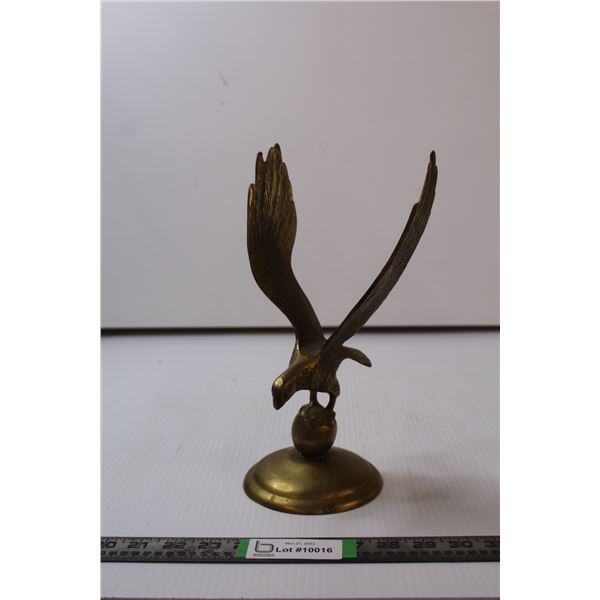 Brass Eagle On Mount